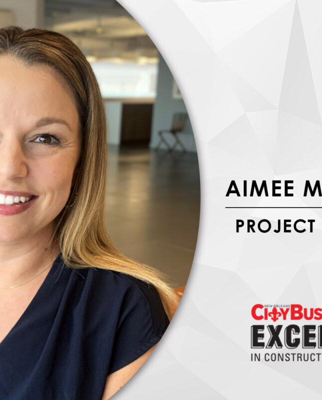 Aimee McSpaddin, 2020 Excellence in Construction & Real Estate Class, New Orleans CityBusiness