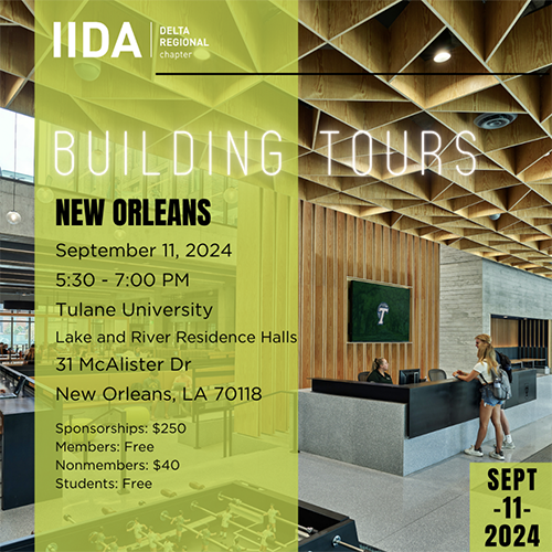 9.11 | IIDA Building Tour: Tulane University